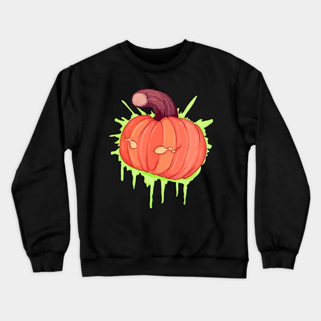 Lil Punkin Crewneck Sweatshirt by LVBart